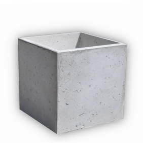 Donica kwadratowa z betonu archit. kod: 2010
