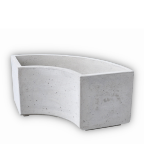 Donica łukowa z betonu archit. kod: 2020
