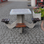 Betonowy stół do gry 528