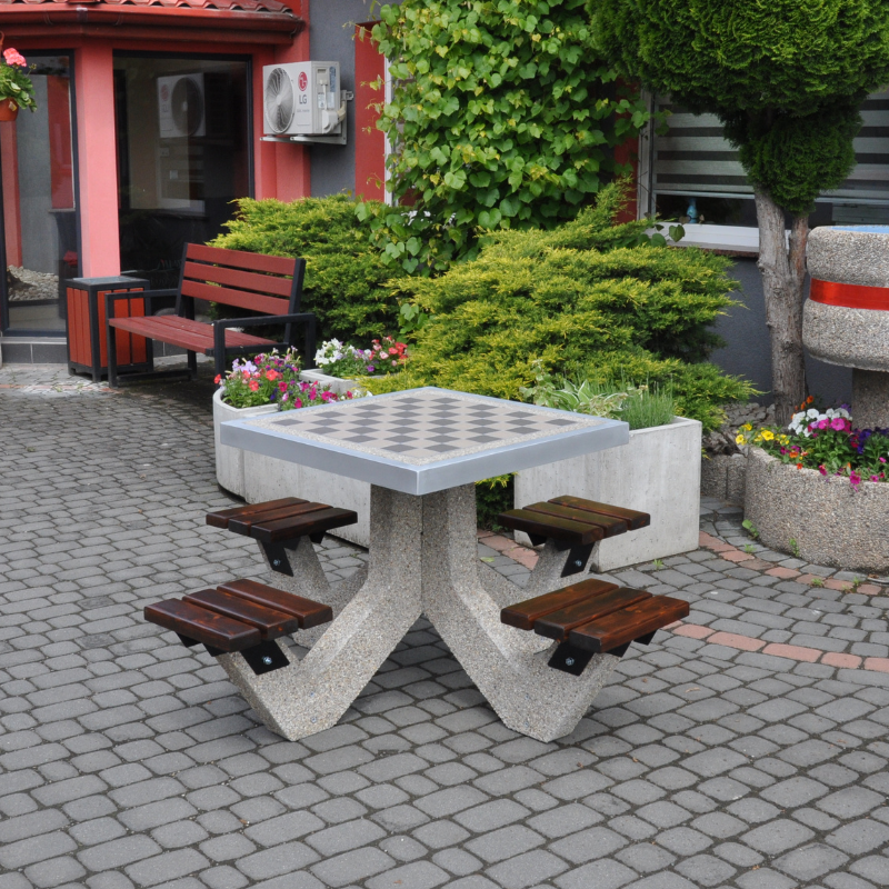 Betonowy stół do gry 528