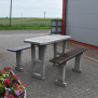 Betonowy stół do gry do wkopania 529