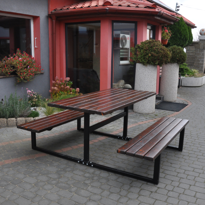 Ławostół metalowo-drewniany kod: 492