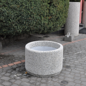 Donica betonowa okrągła